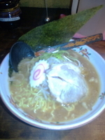 「魚系名物ラーメン  トリオセット  1,000円」@猿喜 狭山店の写真