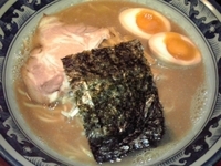 「らーめん+味玉（750円）」@らーめん木尾田の写真