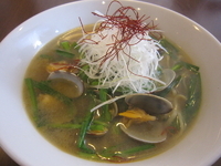 「あさりラーメン」@中華そば 嵐丸の写真