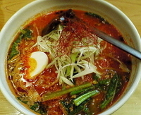 「激辛トマト炎麺 730円」@トマトラーメン炎麺の写真