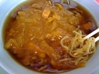 「カレーラーメン 600円」@らーめんシンユウの写真