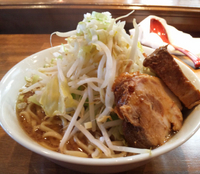 「ニボ二郎（限定）アブラ少なめ」@喜元門 つくば研究学園店の写真