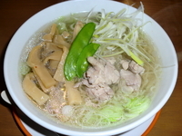 「鶏そば 750円」@三代目仔虎の写真