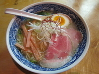「塩らーめん」@梅花亭の写真