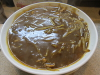 「カレーラーメン(ごはん・生卵付き)」@ととち丸の写真