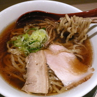 「喜多方らーめん（醤油味） 0円（グランドオープン試食会）」@麺や 七彩 東京駅の写真