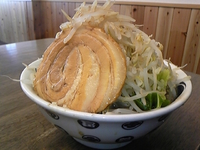 「雷そば（大）」@雷 北松戸本店の写真