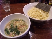 「濃厚鳥パイタン つけめん」@円熟屋 本店の写真