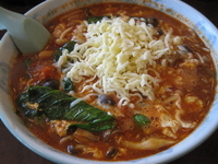 「チーズトマトラーメン 1,102円」@青竹手打ちラーメン 桐生宿の写真