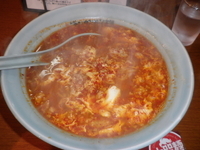 「タンタンメン・中辛（700円）大盛り（100円）」@元祖ニュータンタンメン本舗 蒲田店の写真