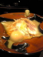 「蟹味噌ラーメン味玉入り」@蟹専門 けいすけ 北の章の写真