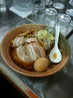 「味玉覆麺」@覆麺 智の写真