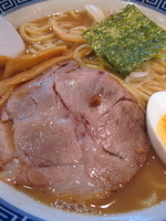 「らーめん￥700（こってり・中太麺・中盛）」@常勝軒 伊勢崎総本店の写真