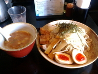 「つけ美そば 大盛」@味噌ラーメン専門店 俊麺 美空の写真
