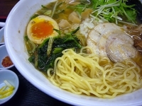 「煮干しラーメン（650円）」@丸直の写真