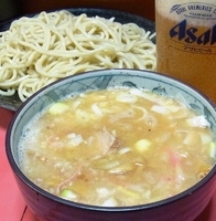 「つけ麺（ニンニク・アブラ）」@ラーメン二郎 歌舞伎町店の写真