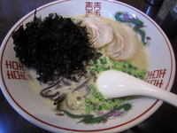 「岩のりラーメン」@元祖 博多ラーメン うまか家 東京本店の写真