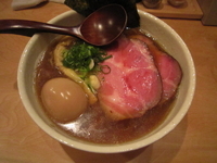 「特製そば」@中華蕎麦 蘭鋳の写真