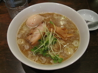 「煮干しそば+味玉:700円+100円」@TETSU 品川店の写真