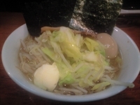 「キャベツもやしらーめん」@横浜家系らーめん 龍家の写真