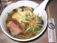 「海老わんたん麺 「桜の潮」 900円」@与ろゐ屋の写真