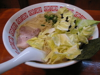 「塩とんこつ 大盛」@麺龍の写真