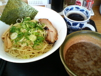 「そら濃厚つけめん（サービス小ライス+特別サービス コーヒー）」@らーめん そらの写真