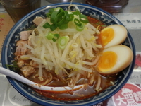 「辛味噌ラーメン・大辛（780円）ランチ大盛無料+味玉12時までの」@昭和の写真