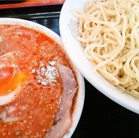 「辛みそつけ麺（830円）」@北海とんこつらーめん 純輝 神栖店の写真