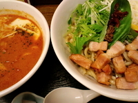 「第10弾～ミルキー族の～GYO!TOMATONつけ麺 850円+」@丸直の写真