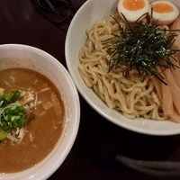 「醤油つけ麺 （味玉のせトッピング）」@らーめんなが田の写真