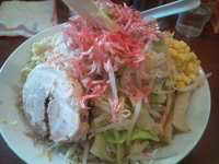 「メガソルト750円（全増し）」@メガガンジャの写真