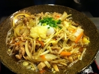 「肉野菜らーめん(840円)」@初代 麺松の写真