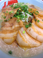 「メガとん塩チャーシュー￥980」@山岡家 吹上店の写真