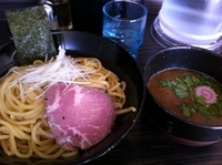 「魚介豚骨つけめん+中盛50円」@麺屋 ほたるの写真