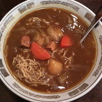 「カレーラーメン（￥750）」@大衆食堂 正広の写真
