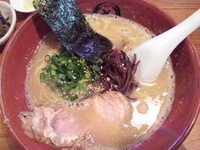 「ラーメン」@元祖長浜 大学ラーメンの写真