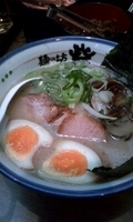 「のりと半熟玉子らぁめん」@麺の坊 砦 新横浜ラーメン博物館店の写真