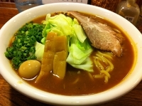 「松風らーめん+大盛」@秋葉らーめん 松風の写真