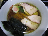 「手打ち中華そば」@とら食堂 福島物産展の写真