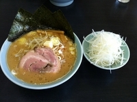 「みそラーメン並700円+白髪ねぎ150円」@横浜家系らーめん 玉家の写真