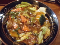 「スタミナ冷やし中盛（850円）、半ライス（100円）」@総本家 茨城スタミナラーメン 松五郎 東京支部の写真