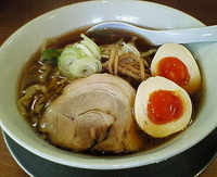 「味玉醤油らーめん 750円」@麺や 河野の写真