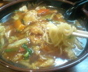 「スタミタホット（普通・1玉）750円」@総本家 茨城スタミナラーメン 松五郎 東京支部の写真