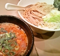 「肉入り海老つけ麺（950円）」@つけ麺 五ノ神製作所の写真