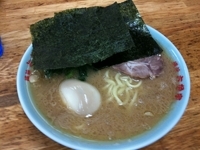 「ラーメン（並）+味玉（￥650+￥100）」@六角家 本店の写真