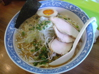 「甘海老らーめん」@らーめん がんちゃの写真