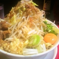 「まぜそば」@用心棒の写真