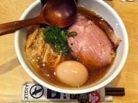 「特製そば（全部のせ）」@中華蕎麦 蘭鋳の写真