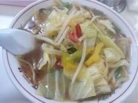 「たっぷり野菜ラーメン ￥750」@天下一品 太秦店の写真